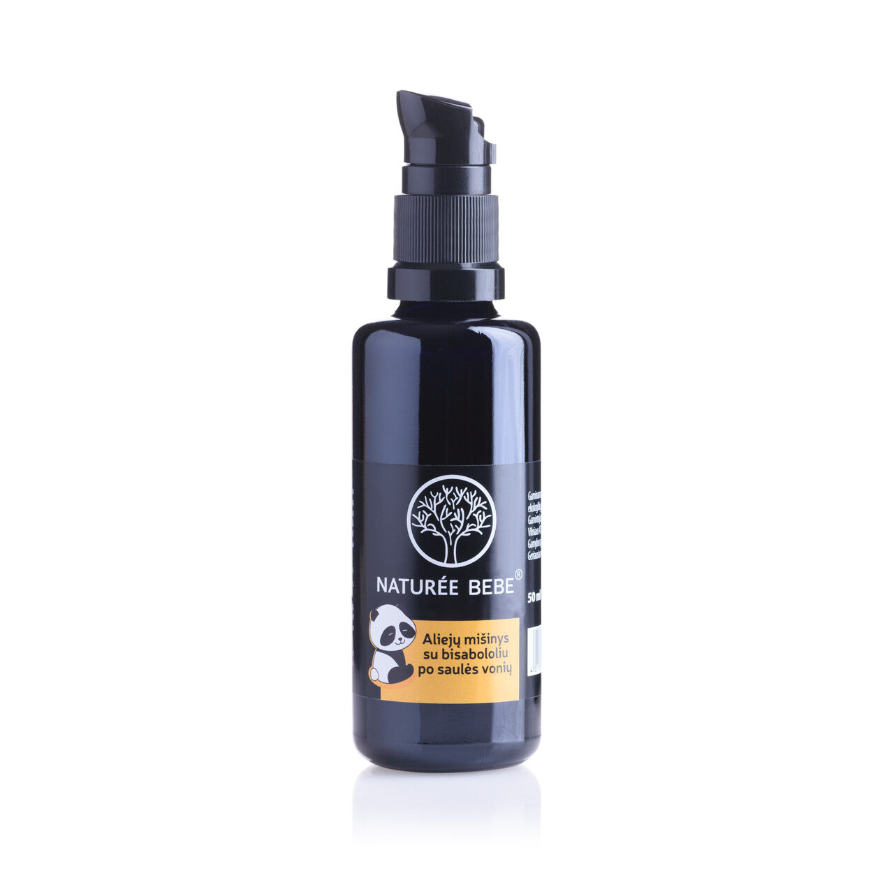 Aliejų mišinys su bisabololiu po saulės vonių, 50 ml