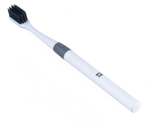 WOOM CHARCOAL SOFT Dantų šepetėlis
