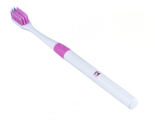 WOOM ULTRA SOFT Dantų šepetėlis, rožinis