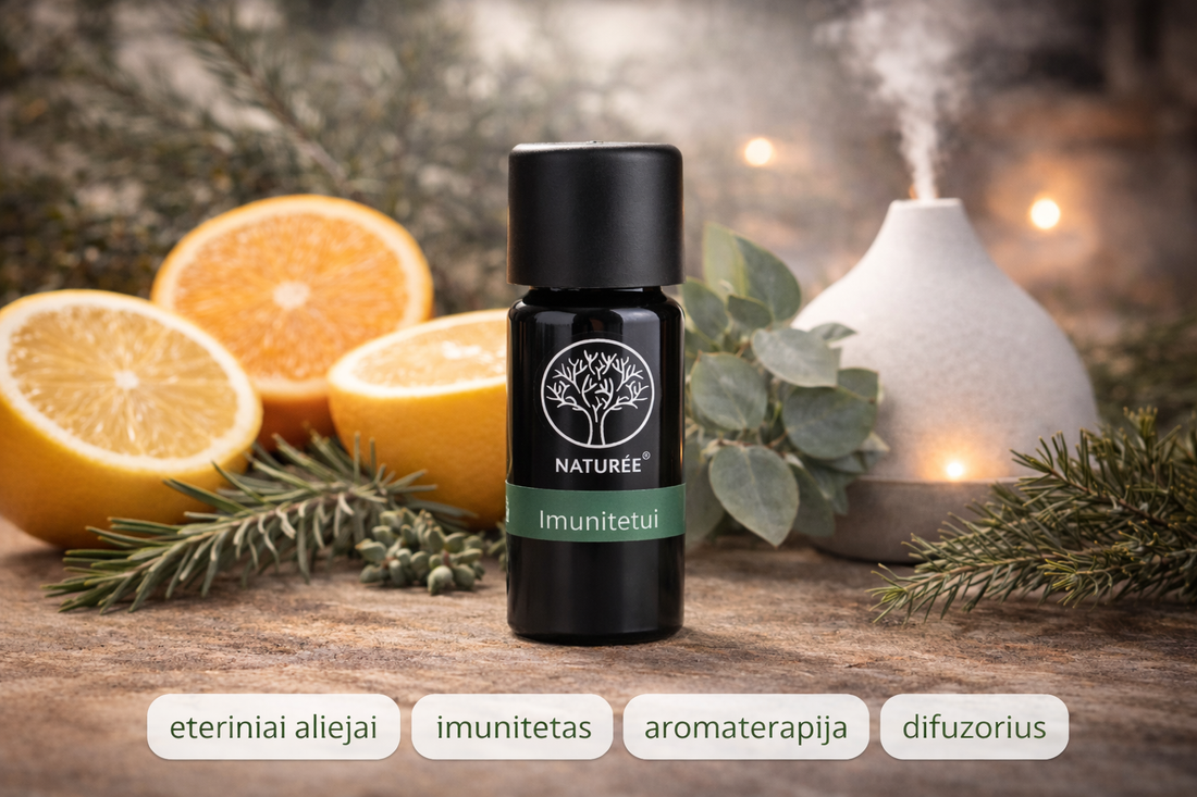 Eterinių aliejų mišinys imunitetui