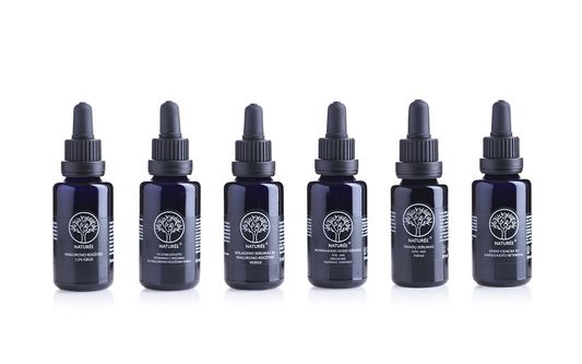 Veido serumų nauda: pilna pipetė aktyvių medžiagų jautriai, dehidratuotai ar brandžiai odai