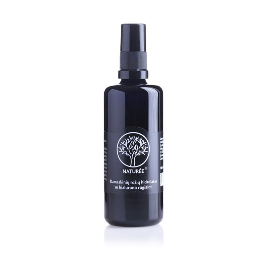 Rožių hidrolatas su hialurono rūgštimi, 100 ml