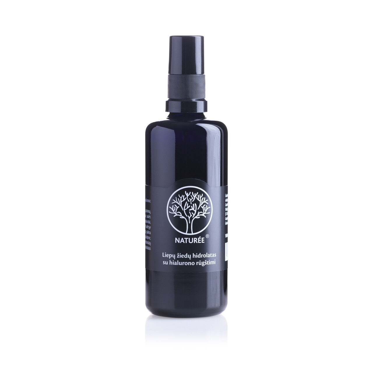 Liepų žiedų hidrolatas su hialurono rūgštimi, 100 ml