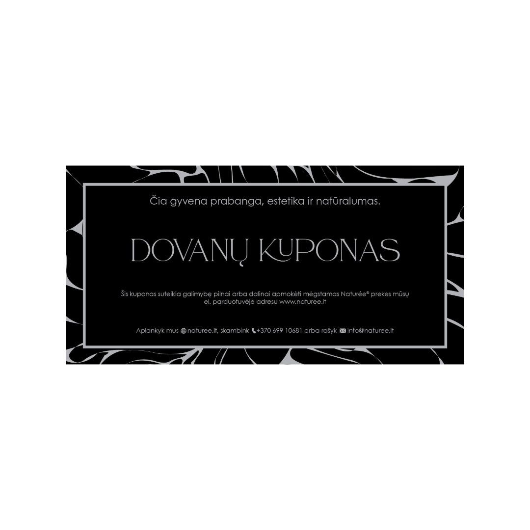NATURÉE® elektroninis dovanų kuponas
